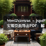 html2canvas + jspdf实现页面导出PDF：解决滚动截断与模糊问题