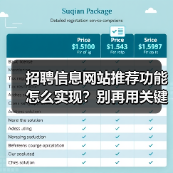 招聘信息网站推荐功能怎么实现?别再用关键词匹配了!(图2) 招聘信息网站推荐功能怎么实现?别再用关键词匹配了!(图2)