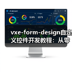 vxe-form-design自定义控件开发教程：从零实现可视化表单设计（图4）