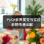 PyQt多界面交互实现与参数传递详解(图2) PyQt多界面交互实现与参数传递详解(图2)