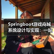 Springboot游戏商城系统设计与实现:一站式解决方案(图3) Springboot游戏商城系统设计与实现:一站式解决方案(图3)