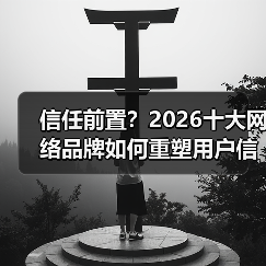 信任前置？2026十大网络品牌如何重塑用户信任？