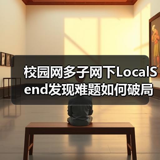 校园网多子网下LocalSend发现难题如何破局？（图4）
