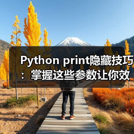 Python print隐藏技巧：掌握这些参数让你效率翻倍！（图4）