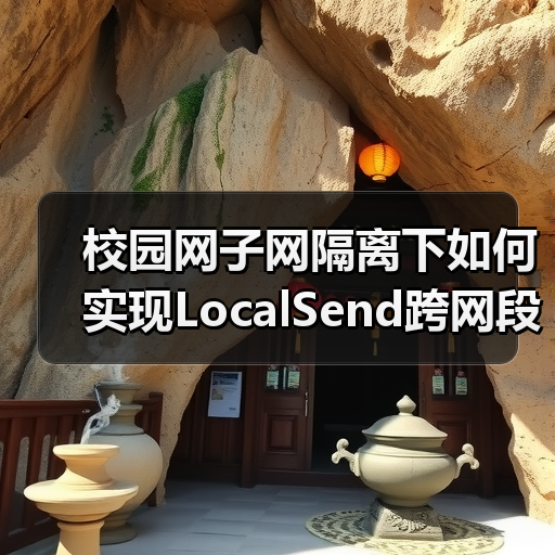 校园网子网隔离下如何实现LocalSend跨网段发现?(图2) 校园网子网隔离下如何实现LocalSend跨网段发现?(图2)