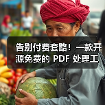 告别付费套路!一款开源免费的 PDF 处理工具箱!(图1) 告别付费套路!一款开源免费的 PDF 处理工具箱!(图1)