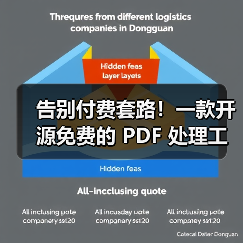 告别付费套路！一款开源免费的 PDF 处理工具箱！