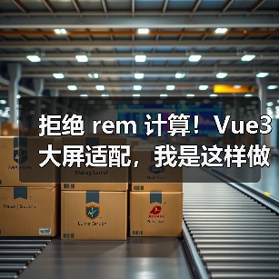 拒绝 rem 计算！Vue3 大屏适配，我是这样做的