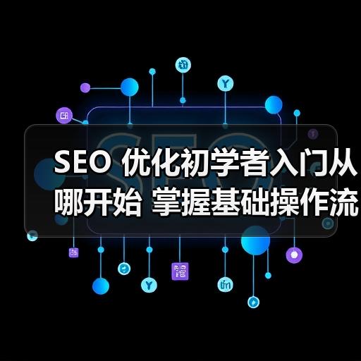 SEO 优化初学者入门从哪开始 掌握基础操作流程