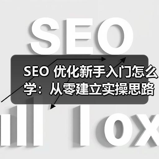 SEO 优化新手入门怎么学：从零建立实操思路的完整方法