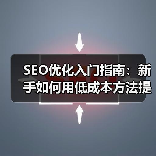 SEO优化入门指南：新手如何用低成本方法提升网站排名