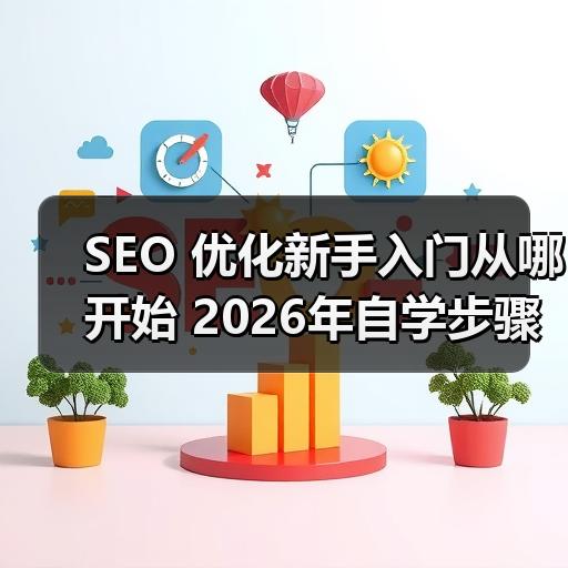 SEO 优化新手入门从哪开始 2026年自学步骤与常见误区