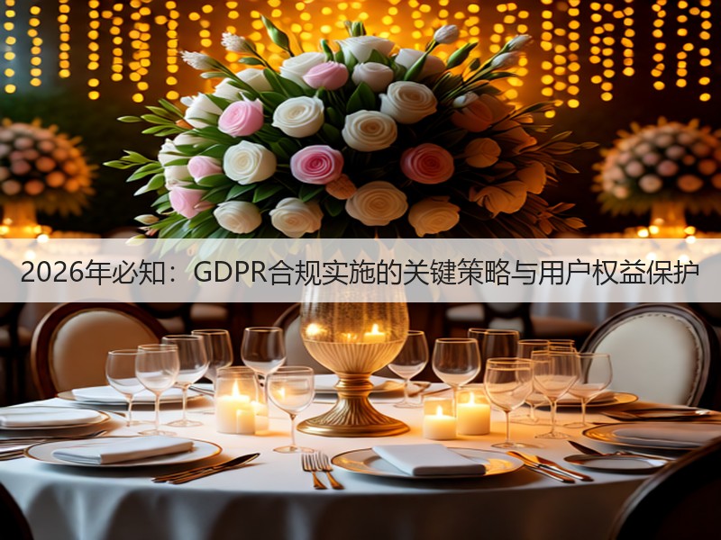 2026年必知:GDPR合规实施的关键策略与用户权益保护(图3) 2026年必知:GDPR合规实施的关键策略与用户权益保护(图3)