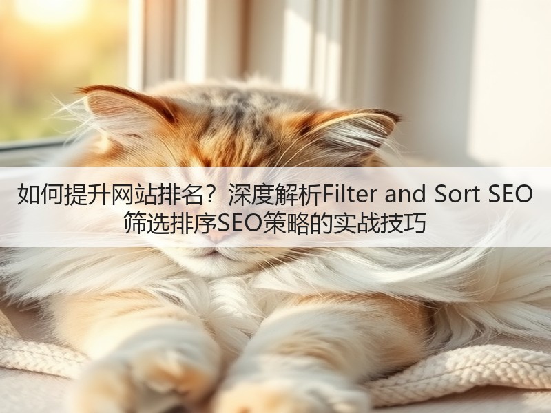 如何提升网站排名?深度解析Filter and Sort SEO 筛选排序SEO策略的实战技巧(图2) 如何提升网站排名?深度解析Filter and Sort SEO 筛选排序SEO策略的实战技巧(图2)