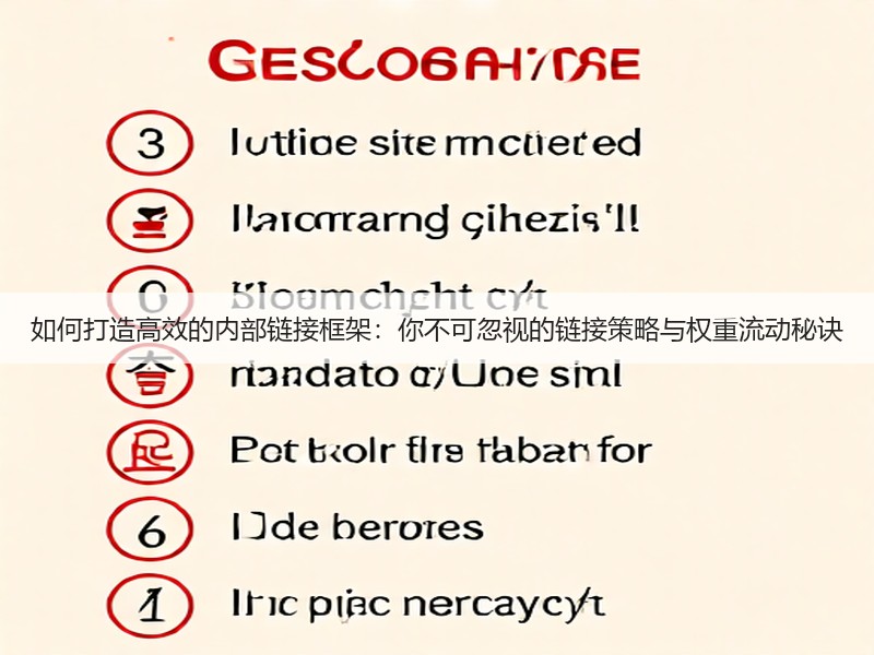 如何打造高效的内部链接框架:你不可忽视的链接策略与权重流动秘诀(图2) 如何打造高效的内部链接框架:你不可忽视的链接策略与权重流动秘诀(图2)