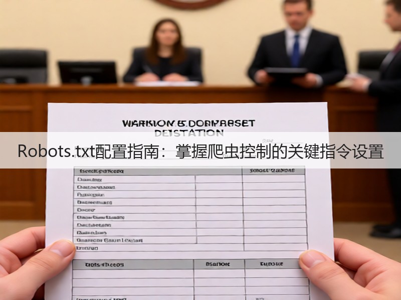 Robots.txt配置指南:掌握爬虫控制的关键指令设置(图2) Robots.txt配置指南:掌握爬虫控制的关键指令设置(图2)