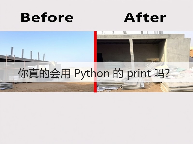 你真的会用 Python 的 print 吗?(图3) 你真的会用 Python 的 print 吗?(图3)
