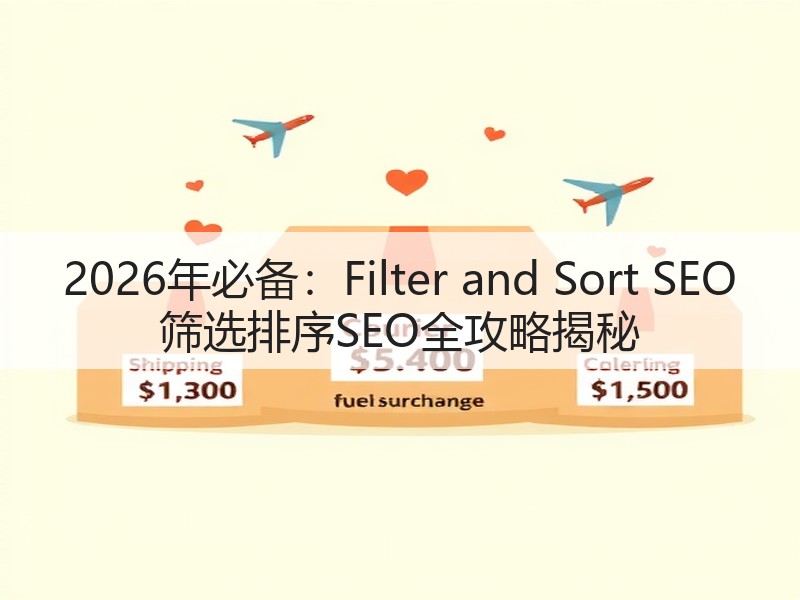 2026年必备:Filter and Sort SEO 筛选排序SEO全攻略揭秘(图1) 2026年必备:Filter and Sort SEO 筛选排序SEO全攻略揭秘(图1)