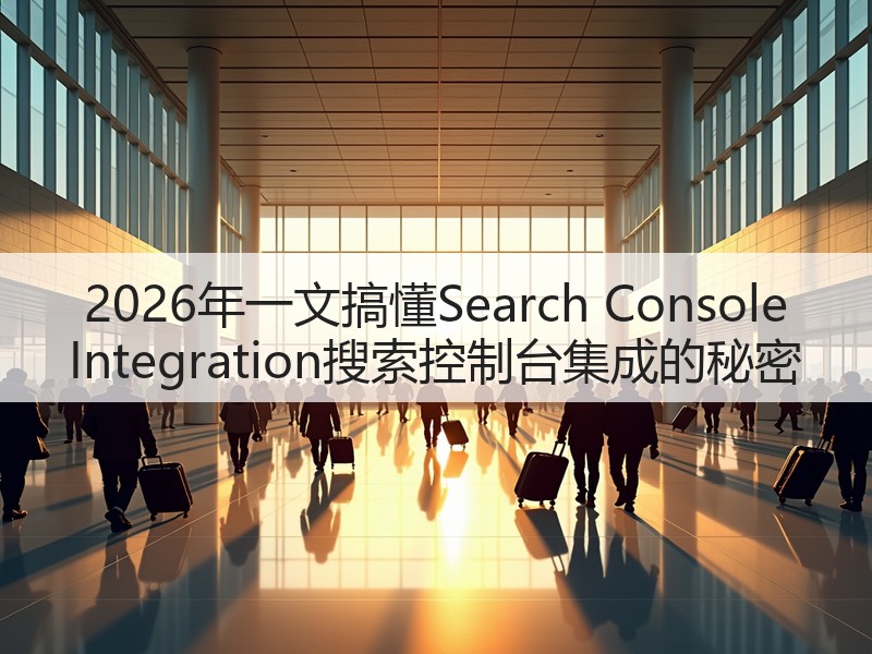 2026年一文搞懂Search Console Integration搜索控制台集成的秘密(图3) 2026年一文搞懂Search Console Integration搜索控制台集成的秘密(图3)