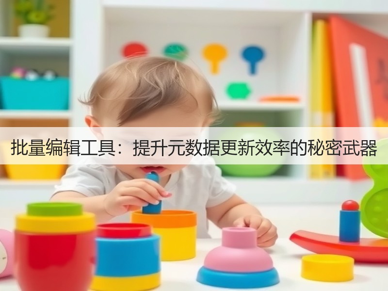 批量编辑工具:提升元数据更新效率的秘密武器(图1) 批量编辑工具:提升元数据更新效率的秘密武器(图1)