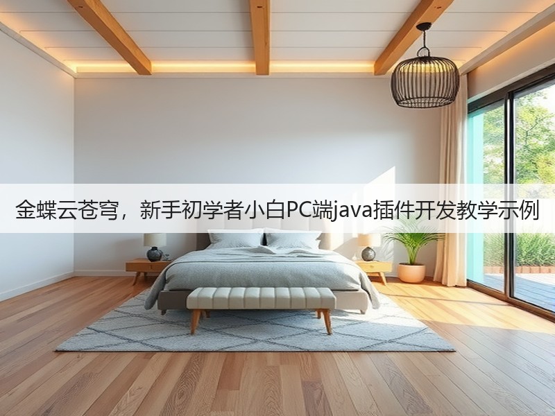 金蝶云苍穹,新手初学者小白PC端java插件开发教学示例(图2) 金蝶云苍穹,新手初学者小白PC端java插件开发教学示例(图2)