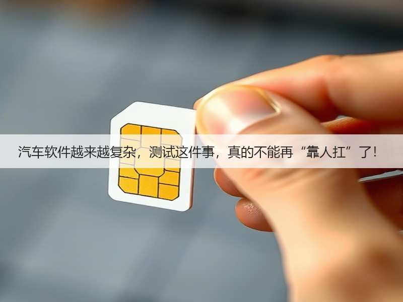 汽车软件越来越复杂,测试这件事,真的不能再“靠人扛”了!(图3) 汽车软件越来越复杂,测试这件事,真的不能再“靠人扛”了!(图3)
