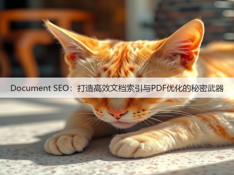 Document SEO:打造高效文档索引与PDF优化的秘密武器(图1) Document SEO:打造高效文档索引与PDF优化的秘密武器(图1)