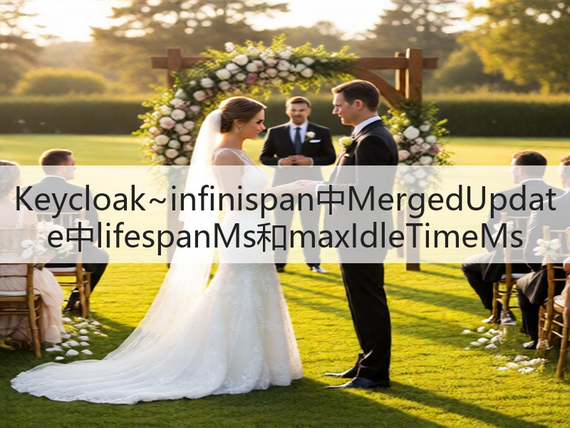 Keycloak~infinispan中MergedUpdate中lifespanMs和maxIdleTimeMs(图3) Keycloak~infinispan中MergedUpdate中lifespanMs和maxIdleTimeMs(图3)