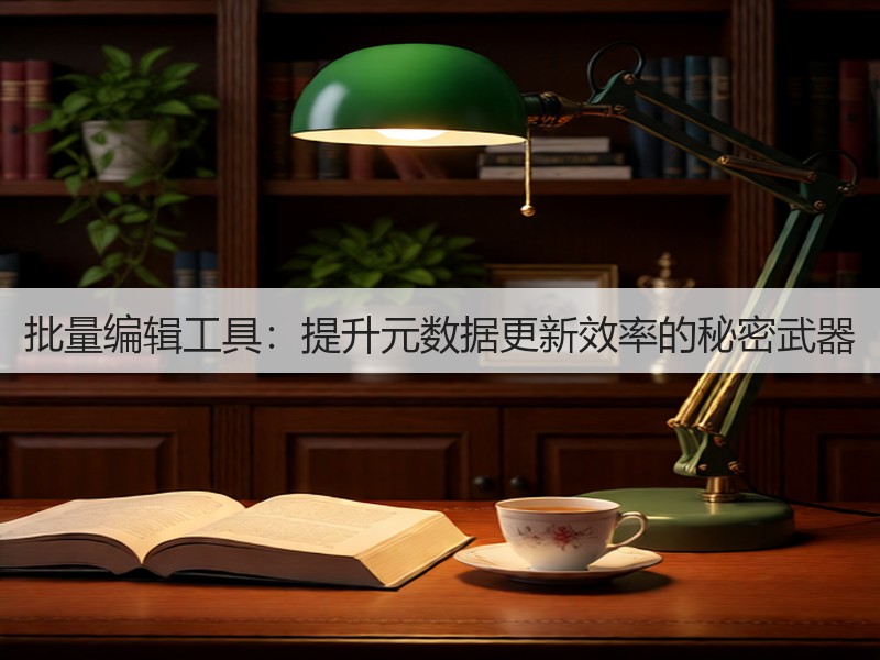 批量编辑工具:提升元数据更新效率的秘密武器(图2) 批量编辑工具:提升元数据更新效率的秘密武器(图2)