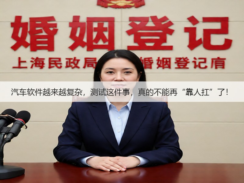 汽车软件越来越复杂,测试这件事,真的不能再“靠人扛”了!(图1) 汽车软件越来越复杂,测试这件事,真的不能再“靠人扛”了!(图1)