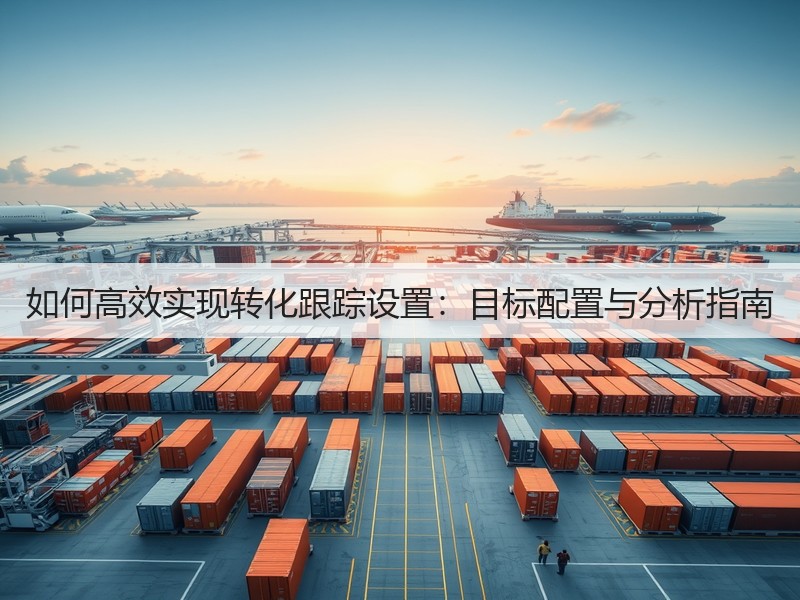 如何高效实现转化跟踪设置:目标配置与分析指南(图3) 如何高效实现转化跟踪设置:目标配置与分析指南(图3)
