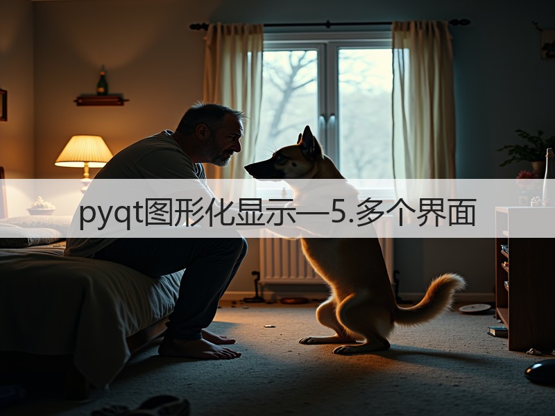 pyqt图形化显示—5.多个界面(图1) pyqt图形化显示—5.多个界面(图1)