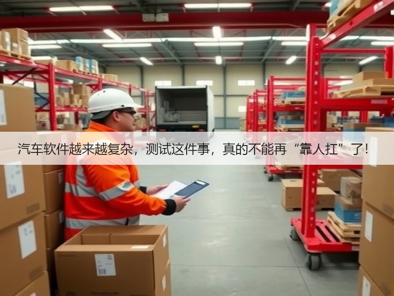 汽车软件越来越复杂,测试这件事,真的不能再“靠人扛”了!(图2) 汽车软件越来越复杂,测试这件事,真的不能再“靠人扛”了!(图2)