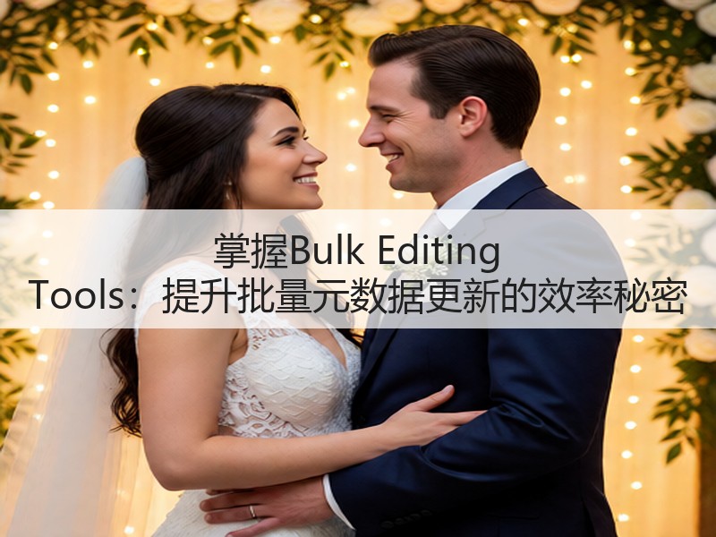 掌握Bulk Editing Tools:提升批量元数据更新的效率秘密(图2) 掌握Bulk Editing Tools:提升批量元数据更新的效率秘密(图2)