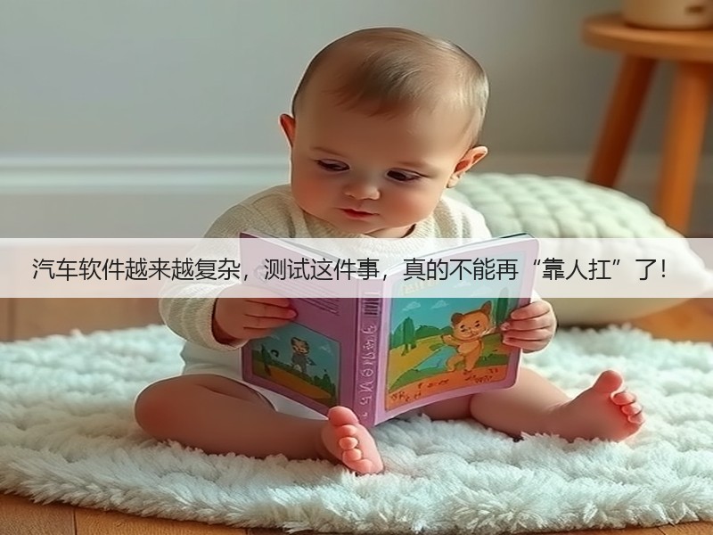 汽车软件越来越复杂,测试这件事,真的不能再“靠人扛”了!(图1) 汽车软件越来越复杂,测试这件事,真的不能再“靠人扛”了!(图1)