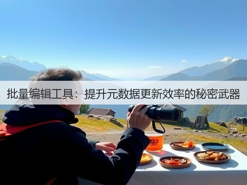批量编辑工具:提升元数据更新效率的秘密武器(图3) 批量编辑工具:提升元数据更新效率的秘密武器(图3)